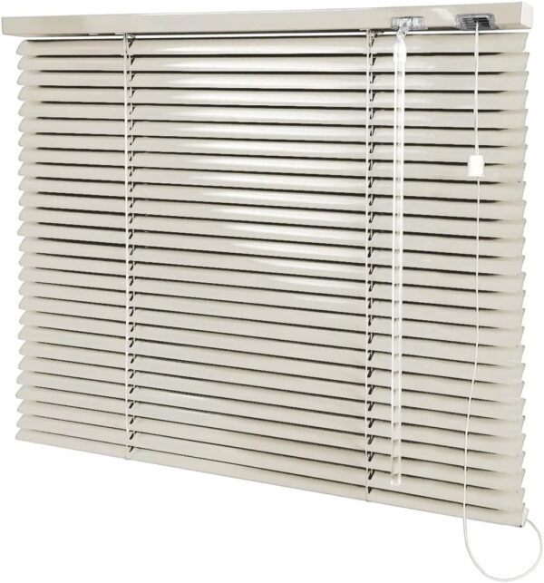 Persiana Horizontal Bege Claro - 1,80m larg x 1,40m alt -...