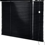 Persiana Horizontal Preta - 1,50m larg x 1,20m alt -...