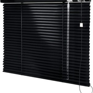 Persiana Horizontal Preta - 2,20m larg x 1,30m alt -...
