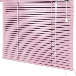 Persiana Horizontal Rosa - 1,00m larg x 1,20m alt - Alumínio...
