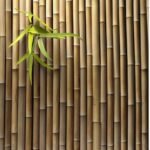 hipaopao Cortina de chuveiro de bambu impressa 3D ao ar...