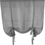 1 painel de cortinas blackout, 61 x 123 cm, cortinas romanas...
