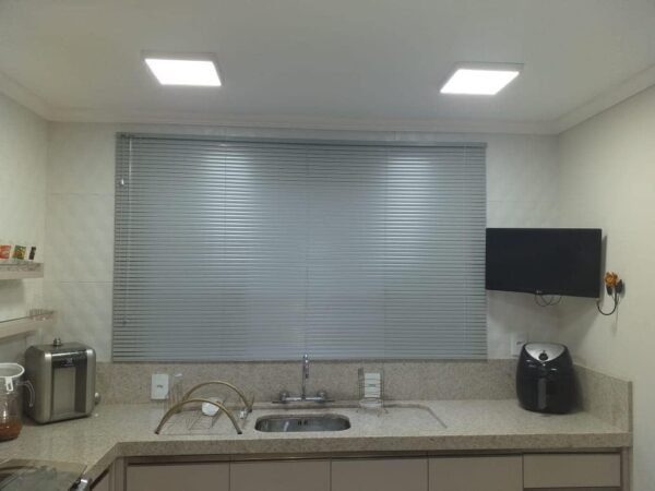 Persiana Horizontal Cinza - 1,80m larg x 1,30m alt -... - Imagem 2