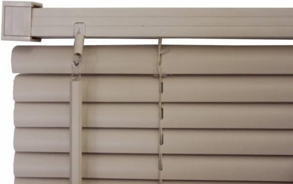 PVC horizontal persa BEGE 100 (L) x 160 (a) Cortina ... - Imagem 6