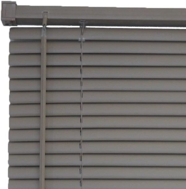 Persiana PVC horizontal 25mm 1,40larg x 1,60alt Café - Imagem 6