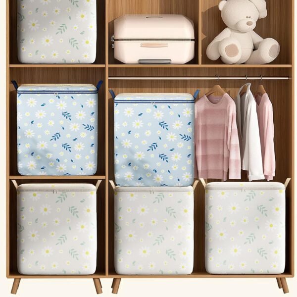 Saco Organizador Margaridas 180L - Capacidade Premium com... - Imagem 2