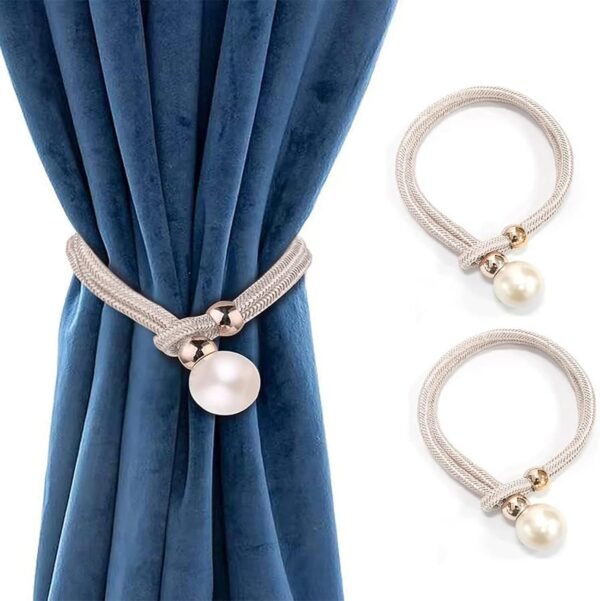 Amarrações para Cortinas, 2pcs Apoios de Cortina Ajustáveis...