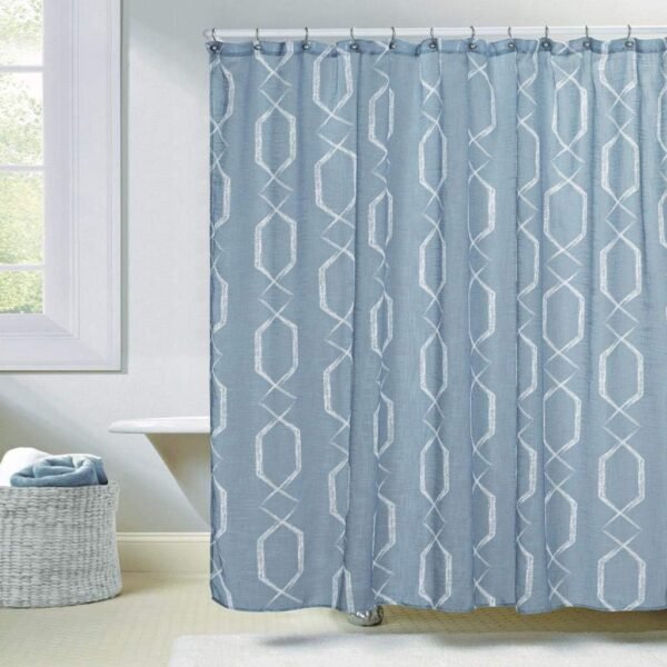 Duck River Textile s - Cortina de chuveiro Arcadia Faux Silk...