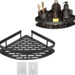 Kit 2 Prateleira Triangular Suporte Porta Shampoo Box...