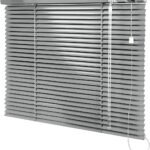 Persiana Horizontal Cinza - 1,40m larg x 1,50m alt -...