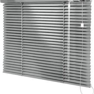 Persiana Horizontal Cinza - 2,00m larg x 1,10m alt -...
