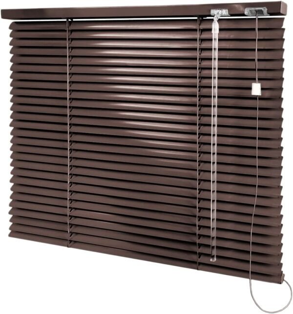Persiana Horizontal Marrom - 1,50m larg x 1,30m alt -...