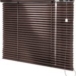 Persiana Horizontal Marrom - 2,20m larg x 1,20m alt -...