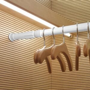 Varão Extensível Regulagem para Cortina Box Banheiro Armário...
