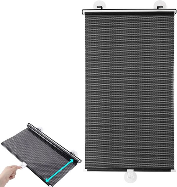 Persianas blackout com ventosa de 129 x 58 cm, sem furadeira... - Imagem 8