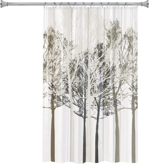 Splash Home Forest PEVA 5G Plástico premium, forro leve com... - Imagem 3