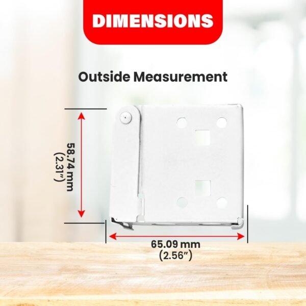 Amazing Drapery Hardware Suportes de montagem de caixa de... - Imagem 3