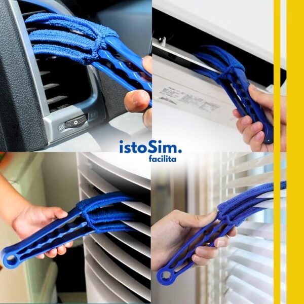 Limpador de Persiana com Microfibra Lavável – Com Capa Extra... - Imagem 2