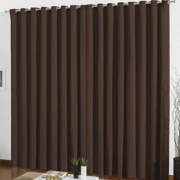 Cortina tecido Oxford liso para quarto sala Várias medidas... - Imagem 2