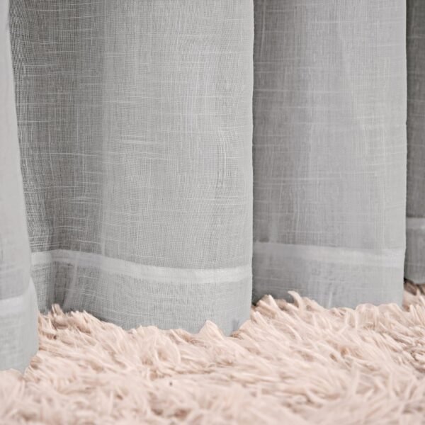 Cortina Gaze de Linho com Blackout em Tecido 6,00 x 2,50... - Imagem 3