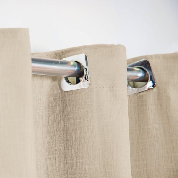 Cortina Gaze de Linho com Blackout em Tecido 6,00 x 2,40... - Imagem 7