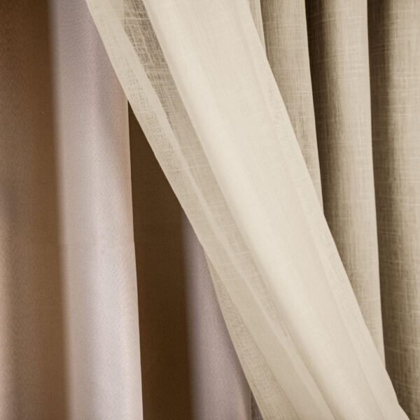 Cortina Gaze de Linho com Blackout em Tecido 6,00 x 2,40... - Imagem 9