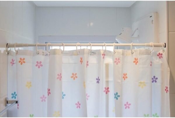Varão Extensivo Ajustável Cortina de Box Banheiro 120 CM... - Imagem 3