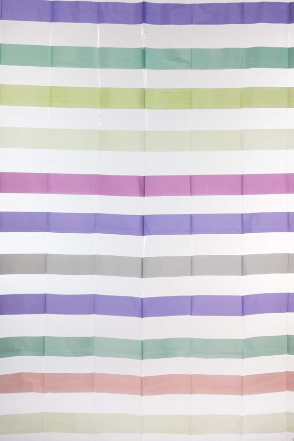 Cortina Box PVC Geométricos Colorful Bella Casa 198cmx180cm...