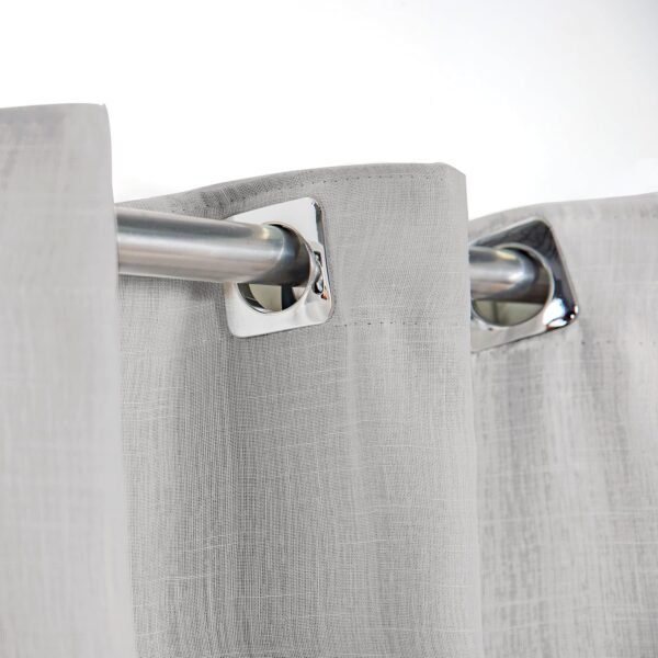 Cortina Gaze de Linho com Blackout em Tecido 6,00 x 2,50... - Imagem 2