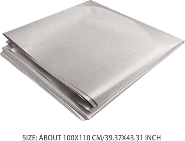 Faraday Tecido 99 x 109 cm Cortinas de Proteção Emf Macias... - Imagem 2