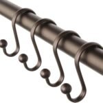 Ganchos de cortina de chuveiro de metal iDesign, coleção...