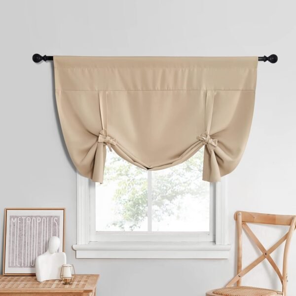 NICETOWN Cortinas blackout romanas - cortina de cozinha...