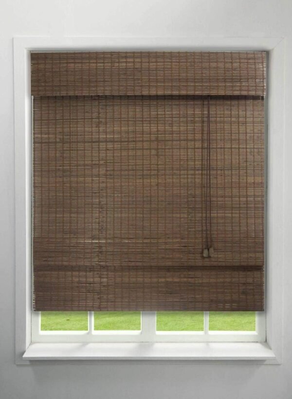 Tabaco de bambu romano persa 80 (l) x 160 (a) cm Cortina ... - Imagem 2