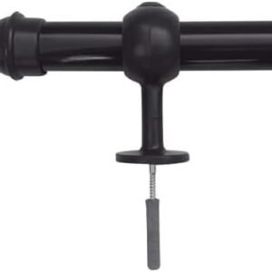Varão de Madeira para Cortina 2 Metros Barra 19mm(Preto)
