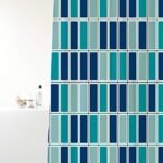 CORTINA BOX PEVA 1.80X1.60M PASTILHADO AZUL 818916