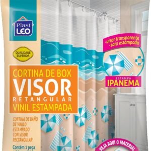 CORTINA PARA CAIXA IPANEMA VISOR CRISTAL (1.35x2,00m) | Plasta ...

