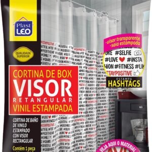 CORTINA PARA Caixa Hashtag Visor Cristal (1,35x2,00m) | Plasta ...
