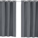 Cortina Blackout Corta Luz 220cm x 130cm - Cinza