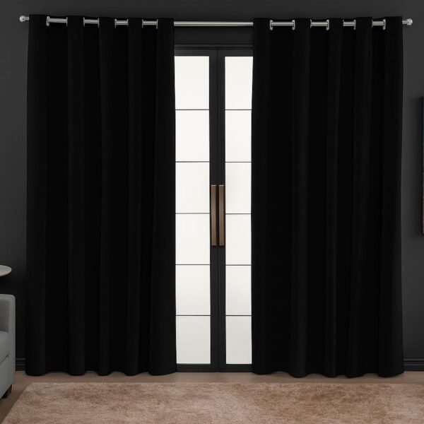 Cortina Blackout Preto 2,00M x 1,30M Corta a Luz para...