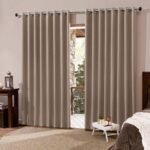 Cortina Blackout Sala/Quarto em Tecido 2,00 x 1,80 Bege...