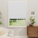 OptiBlinds Mini persianas sem fio, adequadas para janelas de...