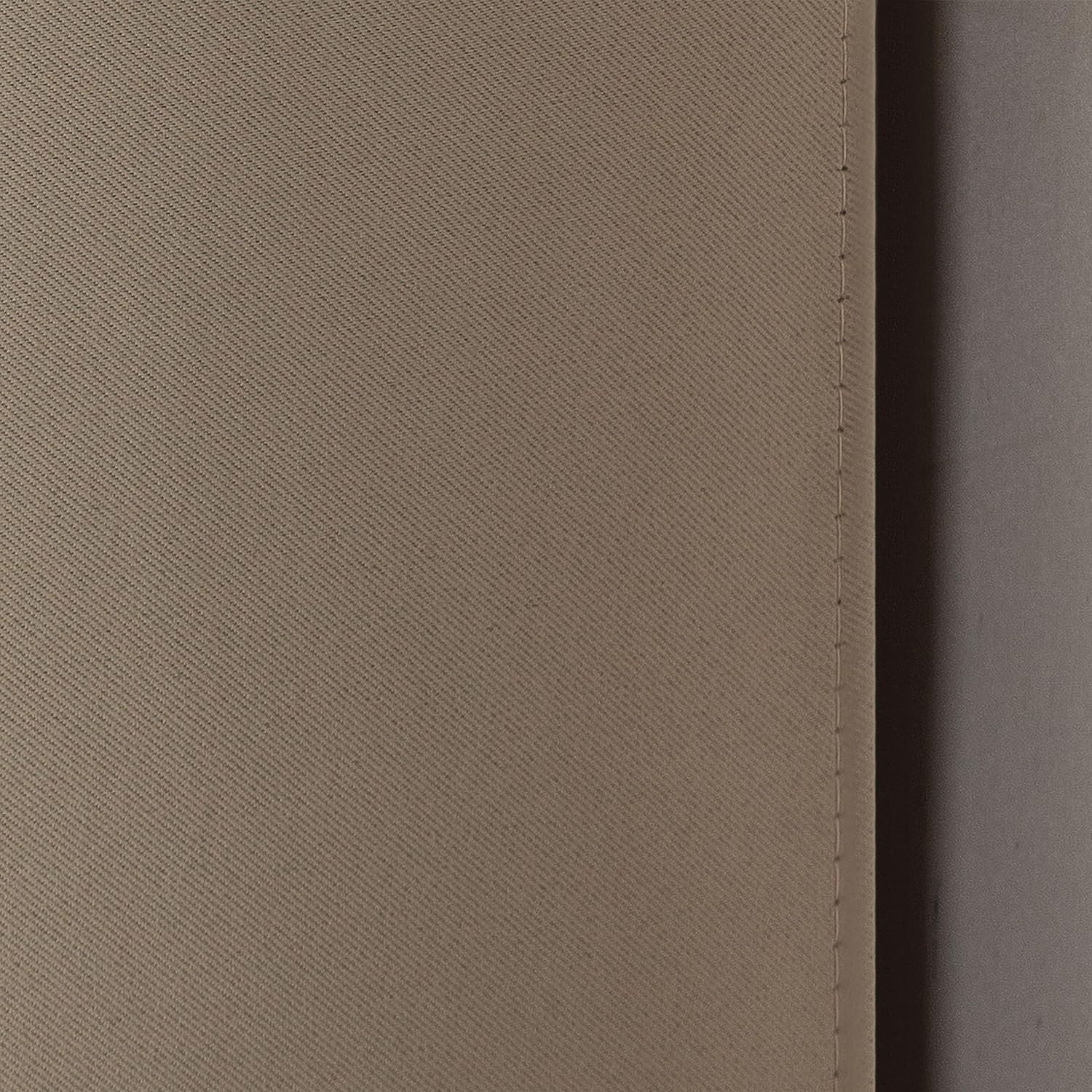 Cortina Blackout Tecido Com Ilhos Cromado Para Sala - Quarto... - Imagem 3