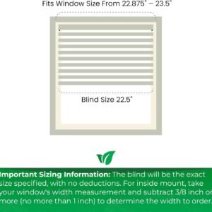 Calyx INTERIOR P Persianas de madeira sintética com sanefa...
