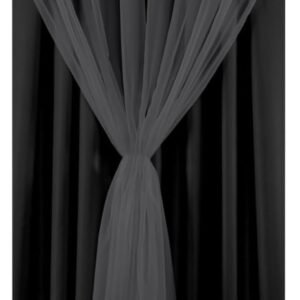 Cortina Blackout Tecido Com Voil 1,50M x 2,40M Uma Folha...
