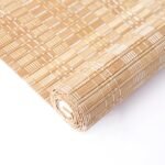 FoundGo Persianas de madeira tecida - 61 cm L x 164 A -...