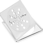 Ralo Grelha 10X10 Quadrado Com Caixilho Fecho Sistema Abre e...