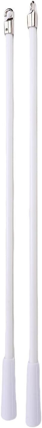 AUNMAS 2pcs White Blind Wands Substituição As Persianas... - Imagem 8