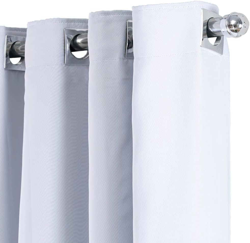 Cortina Blackout Tecido Com Voil 2,80M x 1,80M Sala Quarto... - Imagem 3