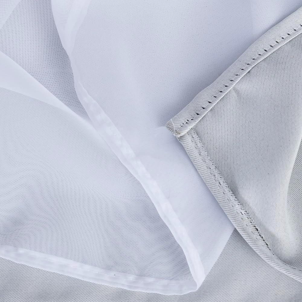 Cortina Blackout Tecido Com Voil 2,80M x 1,80M Sala Quarto... - Imagem 5