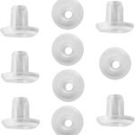 20 peças Persianas horizontais trilho inferior calha botão...